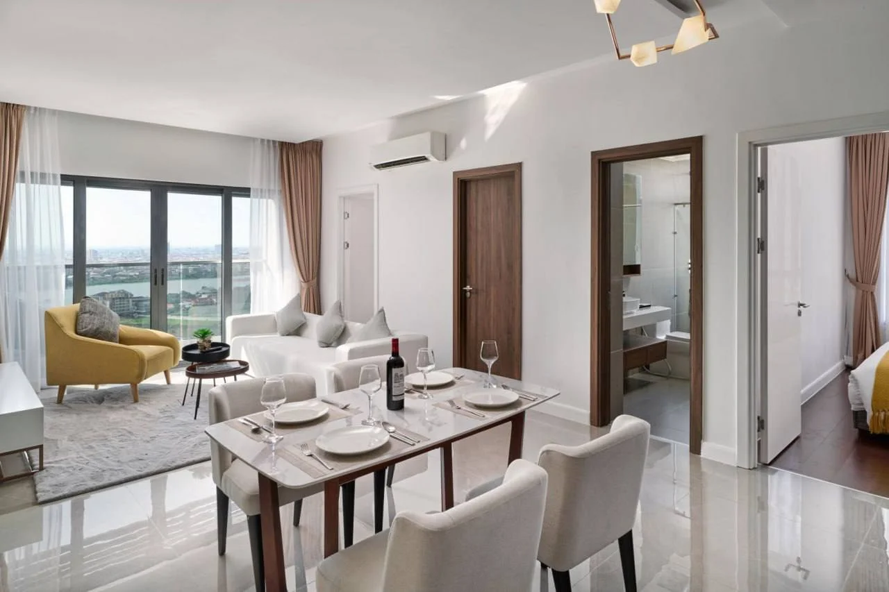 Modern 2 bedroom For Rent in The Peninsula Chroy Chongvar - Image 1
