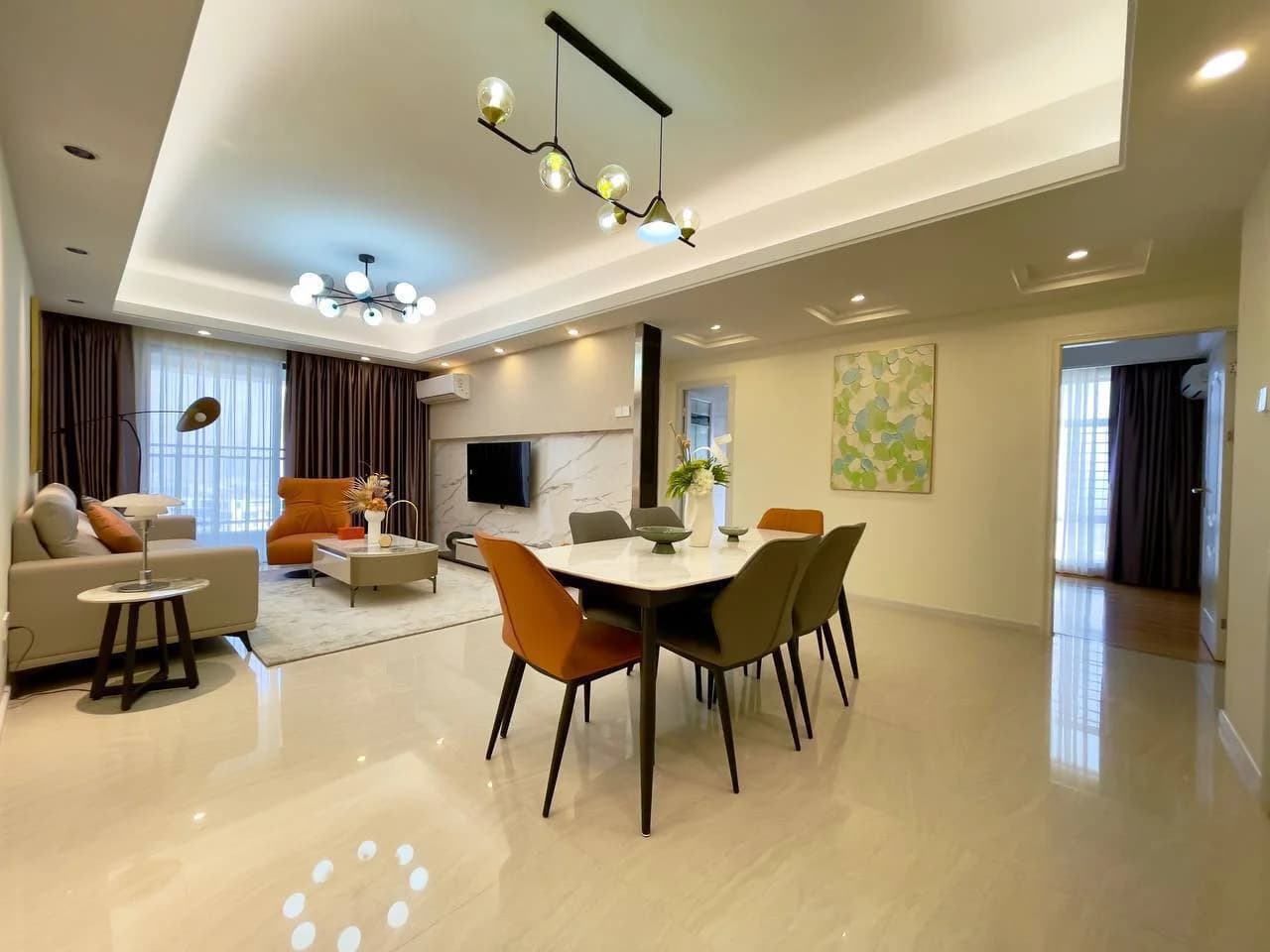 Rustic 3 Bedrooms condo for Rent |Sky 31 Toul Kork|Phnom Penh - Image 1